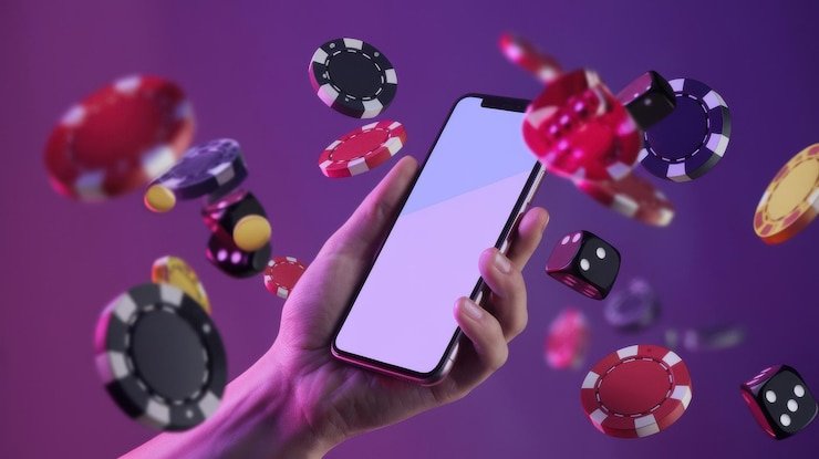 Pengguna mobile membaca profil platform dewasa
